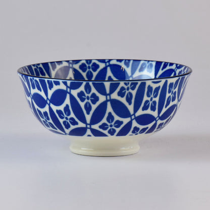 Conjunto de Bowls Azul Círculos 2 Peças